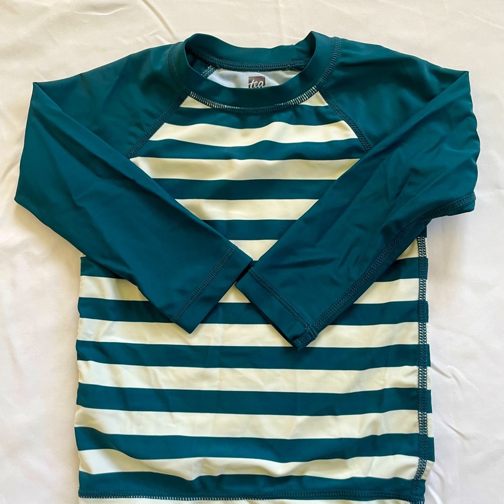 Tea Collection Long Sleeve Baby Rash Guard UPF 40+